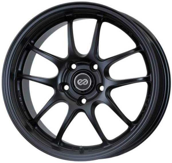 Enkei - Enkei PF01 15x8 4x100 35mm Offset Black Wheel