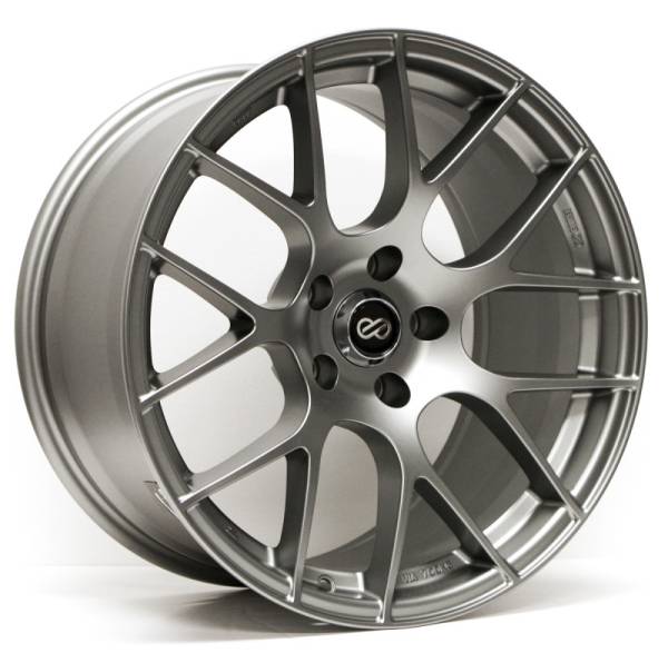 Enkei - Enkei Raijin 18x8 42mm Offset 5x120 Bolt Pattern 72.6 Bore Diamter Gunmetal Wheel