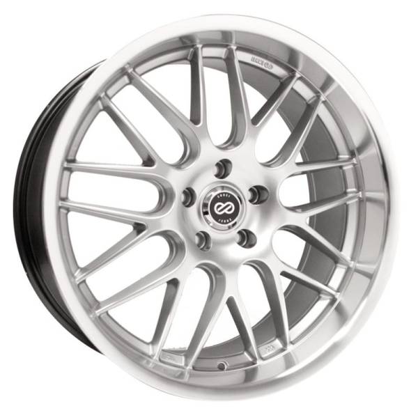 Enkei - Enkei Lusso 20x9.5 35mm Offset 5x120 Bolt Pattern 72.6 Bore Hyper Silver Wheel