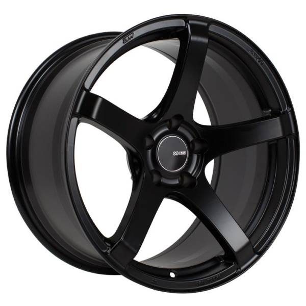 Enkei - Enkei Kojin 17x8 45mm Offset 5x112 Bolt Pattern 72.6mm Bore Dia Matte Black Wheel