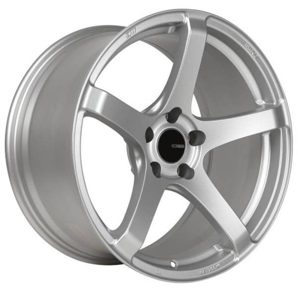 Enkei - Enkei Kojin 17x8 35mm Offset 5x114.3 Bolt Pattern 72.6mm Bore Dia Matte Silver Wheel