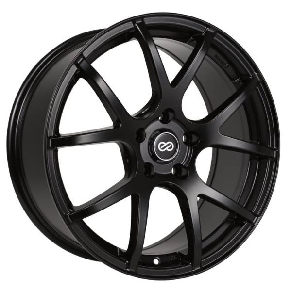 Enkei - Enkei M52 16x7 38mm Offset 5x114.3 Bolt Pattern 72.6mm Bore Dia Matte Black Wheel