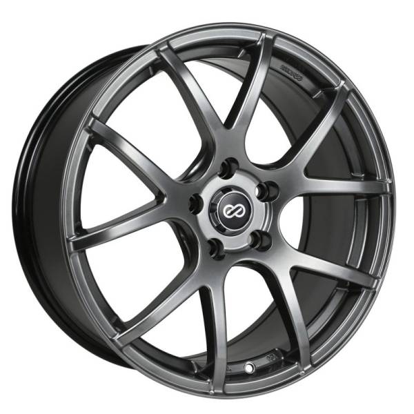 Enkei - Enkei M52 16x7 38mm Offset 5x114.3 Bolt Pattern 72.6mm Bore Dia Hyper Black Wheel