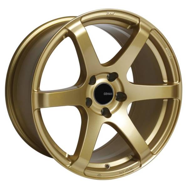 Enkei - Enkei T6S 17x8 45mm Offset 5x100 Bolt Pattern 72.6 Bore Gold Wheel