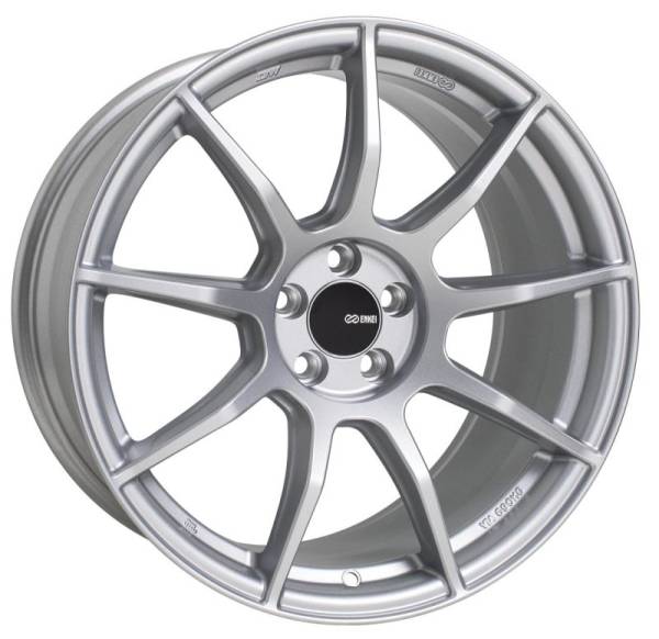 Enkei - Enkei TS9 18x9.5 5x100 45mm Offset 72.6mm Bore Silver Paint