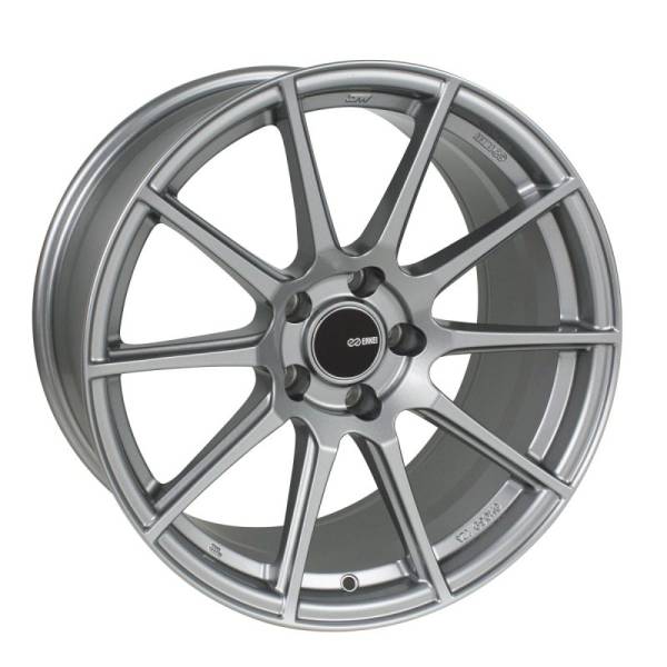 Enkei - Enkei TS10 17x8 4x100 40mm Offset 72.6mm Bore Grey Wheel