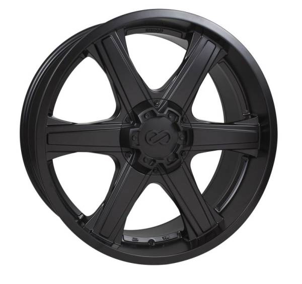 Enkei - Enkei BHAWK 22x9.5 6x139.7 30mm Offset 78mm Bore Black Wheel