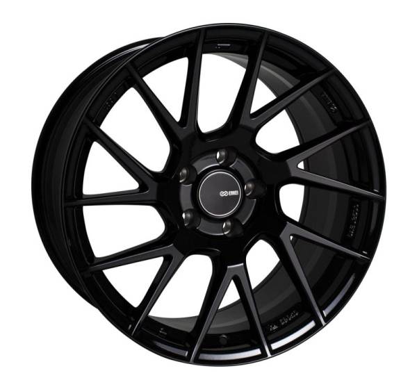 Enkei - Enkei TM7 17x8 5x114.3 35mm Offset 72.60 Bore Black Wheel