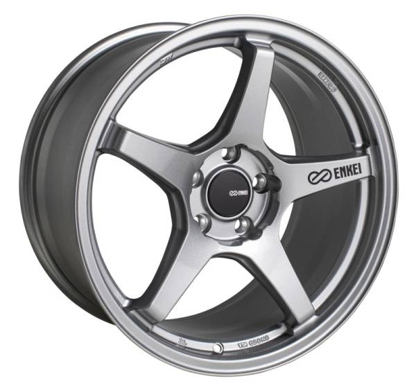 Enkei - Enkei TS-5 17x8 5x114.3 40mm Offset 72.6mm Bore Storm Grey