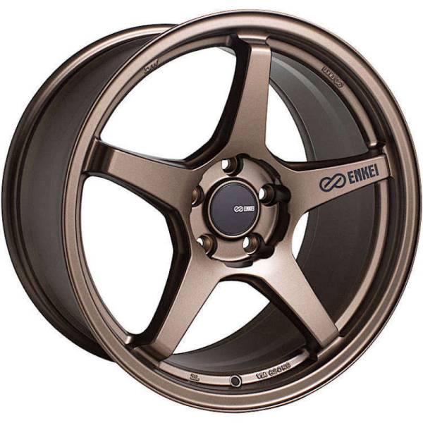 Enkei - Enkei TS-5 18x8.5 5x108 40mm Offset 72.6mm Bore Gloss Bronze Wheel