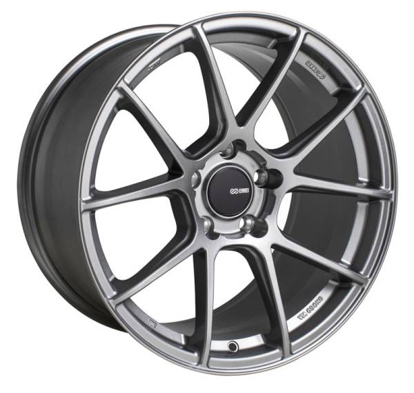 Enkei - Enkei TS-V 18x9.5 5x120 40mm Offset 72.6mm Bore Storm Grey Wheel