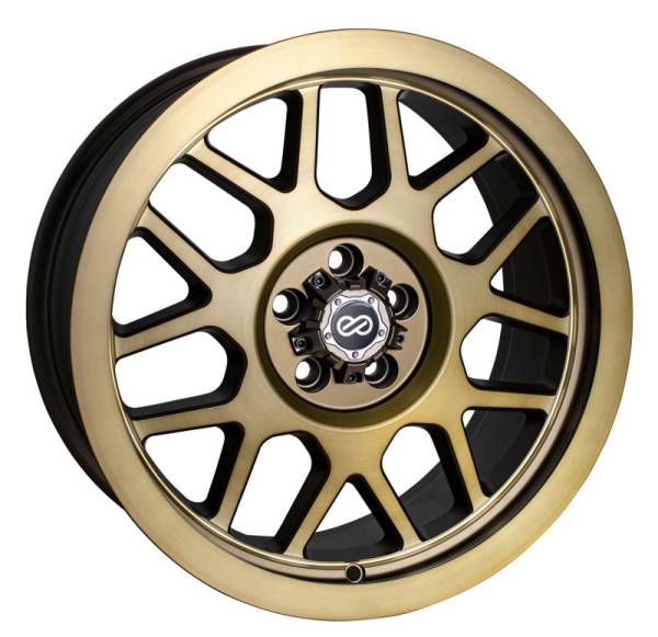 Enkei - Enkei Matrix 17x9 6x139.7 10mm Offset 108mm Bore Brushed Gold Wheel