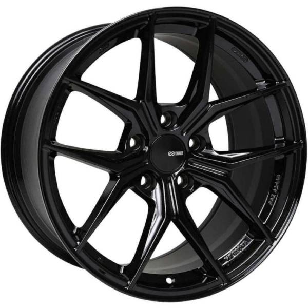 Enkei - Enkei TSR-X 20x9.5 40mm Offset 5x120 BP 72.6 CB Gloss Black Wheel