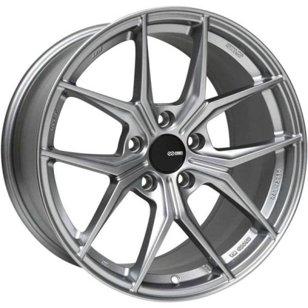 Enkei - Enkei TSR-X 18x8 45mm Offset 5x100 BP 72.6mm Bore Storm Gray Wheel