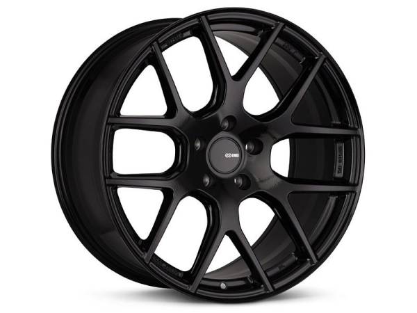 Enkei - Enkei XM-6 18x8 5x120 40mm Offset 72.6mm Bore Gloss Black Wheel