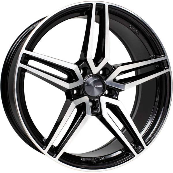 Enkei - Enkei Victory 20x8.5 5x114.3 40mm Offset 72.6mm Bore Black Machined Wheel