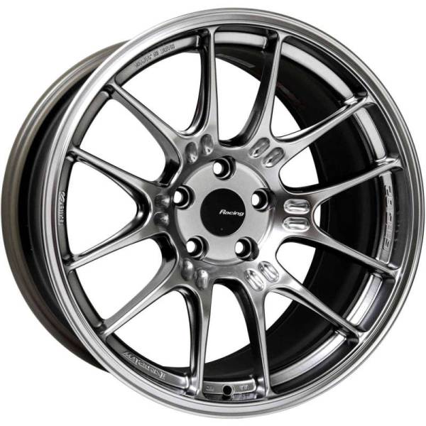 Enkei - Enkei GTC02 17x7.5 4x100 35mm Offset 75mm Bore Hyper Silver Wheel