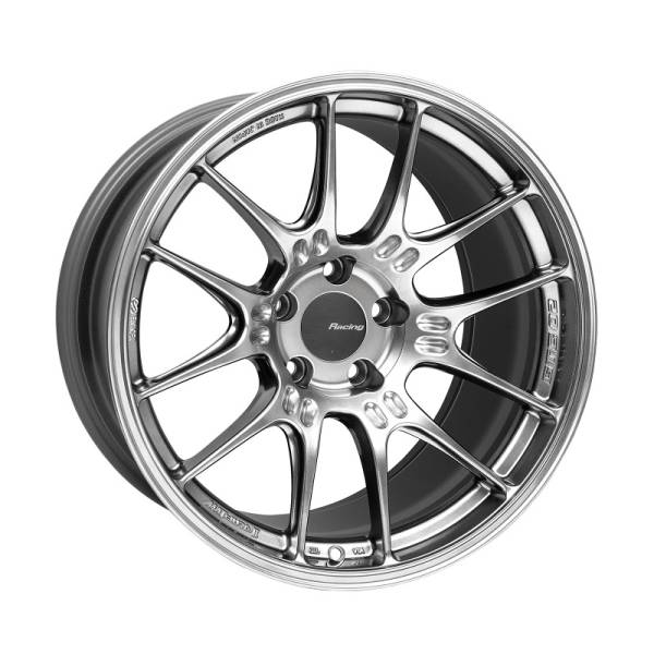 Enkei - Enkei GTC02 18x10.5 5x114.3 15mm Offset 75mm Bore Hyper Silver Wheel