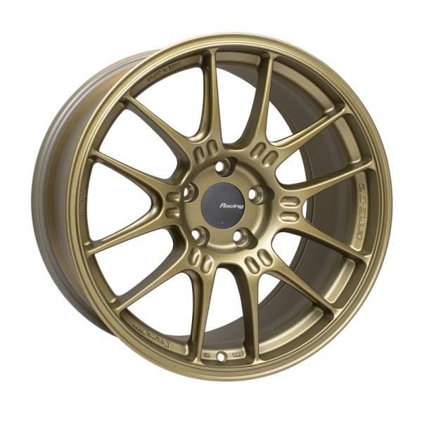 Enkei - Enkei GTC02 18x9 5x112 25mm Offset 66.5mm Bore Titanium Gold Wheel MOQ 40