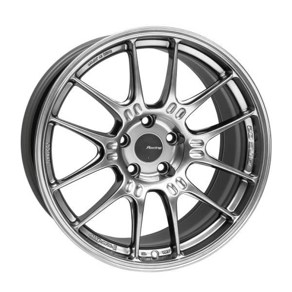 Enkei - Enkei GTC02 18x9 5x112 25mm Offset 66.5mm Bore Hyper Silver Wheel