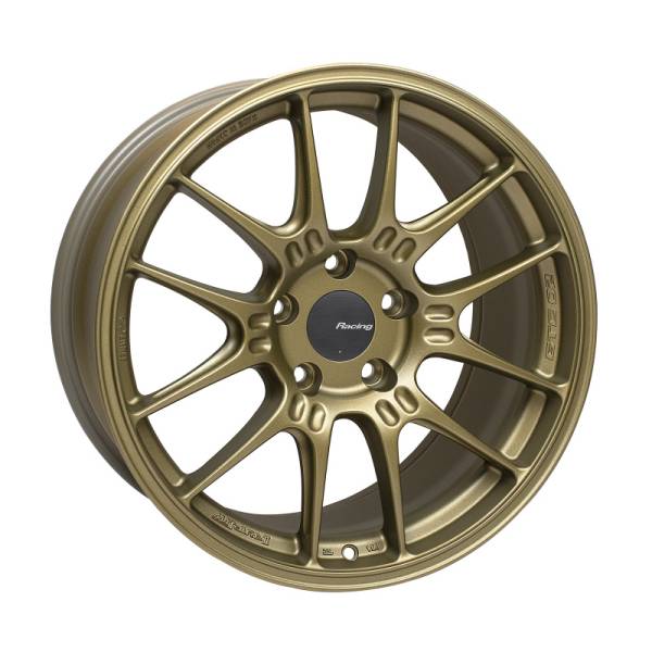 Enkei - Enkei GTC02 18x9.5 5x120 45mm Offset 72.5mm Bore Titanium Gold Wheel