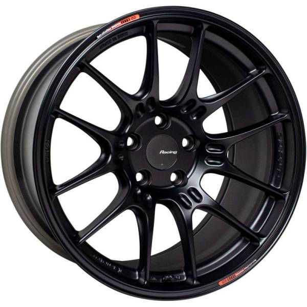 Enkei - Enkei GTC02 18x9.5 5x112 22mm Offset 66.5mm Bore Matte Black Wheel