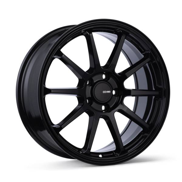 Enkei - Enkei PX-10 16x7 5x100 45mm Offset 72.6mm Bore Gloss Black Wheel