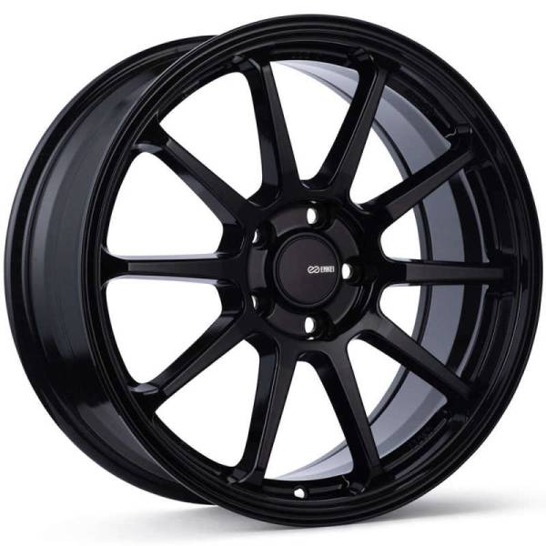 Enkei - Enkei PX-10 17x7.5 5x114.3 40mm Offset 72.6mm Bore Gloss Black Wheel