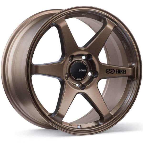 Enkei - Enkei T6R 17x8 40mm Offset 5x114.3 Bolt Pattern 72.6 Bore Matte Bronze Wheel