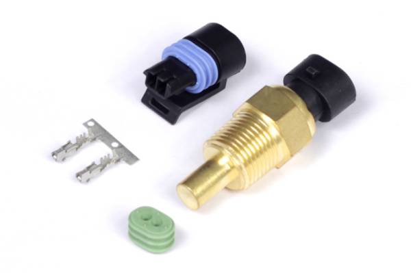 Haltech - Haltech Coolant Temp Sensor 3/8 NPT 18 TPI (Incl Delphi Plug & Pins) - HT-010302