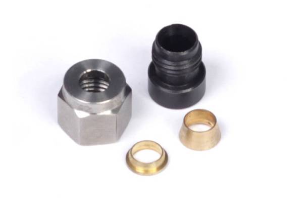 Haltech - Haltech 1/4in Mild Steel Weld-On Kit (Incl Nut & Ferrule) - HT-010810