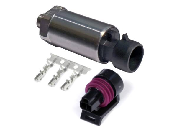 Haltech - Haltech 150 PSI Motorsport (SS Diaphragm) Fuel/Oil/Wastegate 1/8 NPT Pressure Sensor (Incl Plug/Pin) - HT-010910