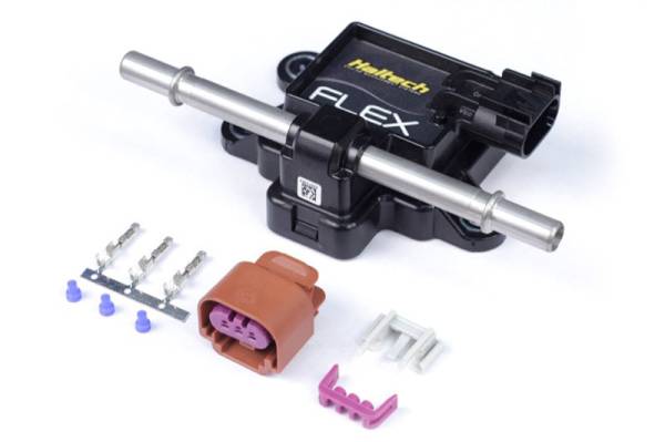 Haltech - Haltech Flex Fuel Composition Sensor for 3/8 (GM Spring Lock) Fittings (Incl Plug & Pins) - HT-011000