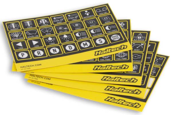 Haltech - Haltech CAN Keypad Label Set - HT-011500