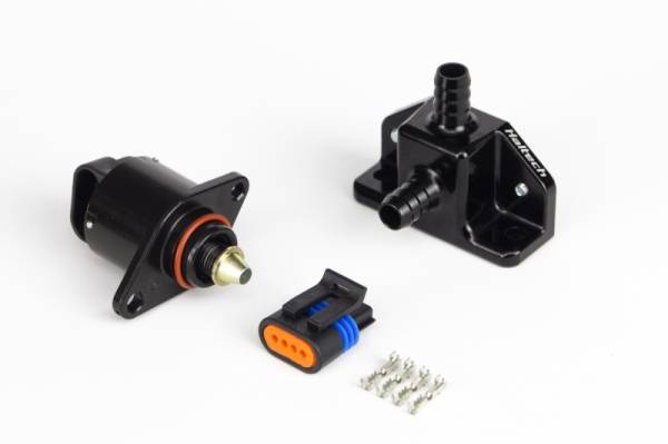 Haltech - Haltech Billet 2 Port Housing w/2 Screw Style Motor Idle Air Control Kit - HT-020305