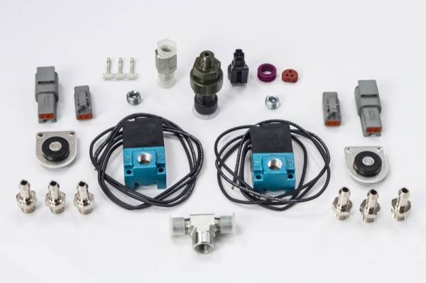 Haltech - Haltech CO2 Boost Control Dual Solenoid & Pressure Sensor Kit - HT-020402