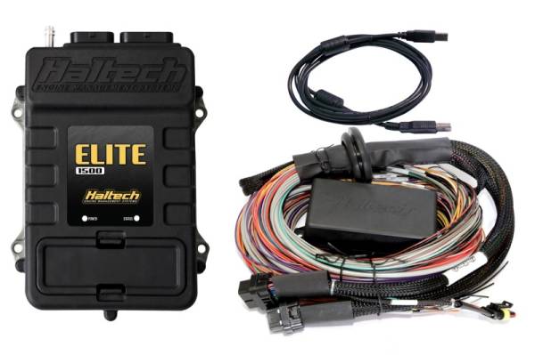 Haltech - Haltech Elite 1500 Premium Universal Wire-In Harness ECU Kit - HT-150904