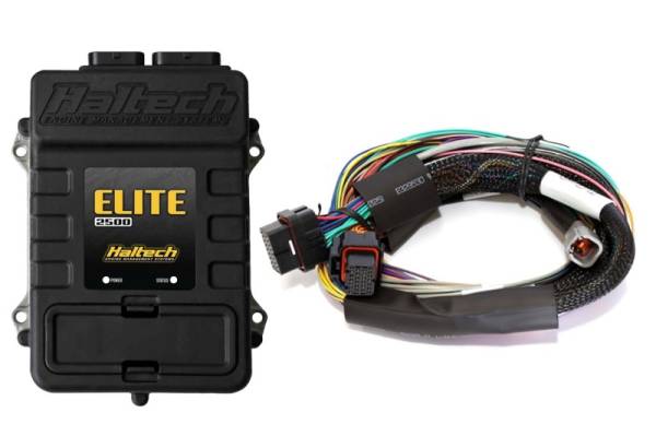 Haltech - Haltech Elite 2500 Basic Universal Wire-In Harness ECU Kit - HT-151302