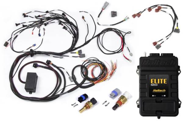 Haltech - Haltech Elite 2500 Terminated Engine Harness ECU Kit w/ Early Ignition - HT-151308