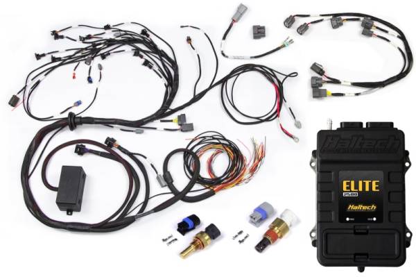 Haltech - Haltech Elite 2500 Terminated Engine Harness ECU Kit w/ Late Ignition - HT-151309