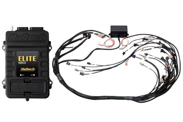 Haltech - Haltech Elite 2500 Terminated Harness ECU Kit w/ EV1 Injector - HT-151362