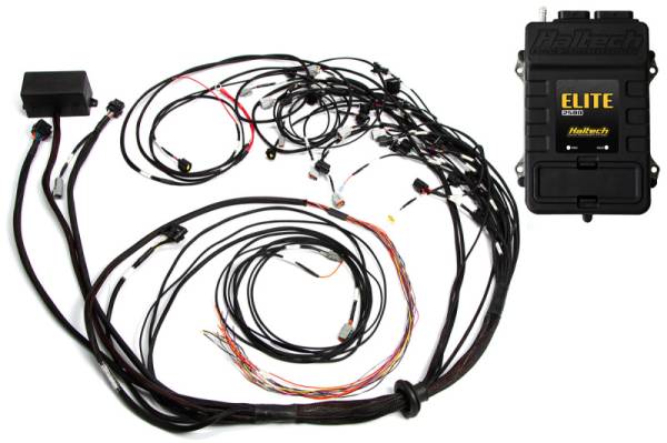 Haltech - Haltech Elite 2500 Terminated Harness ECU Kit w/ OE Injector Connectors - HT-151368