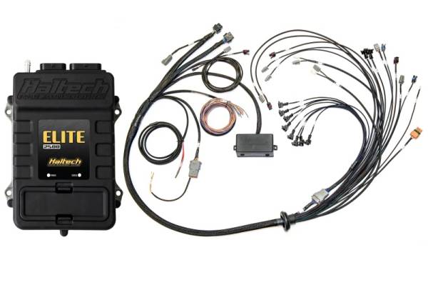 Haltech - Haltech Elite 2500 Terminated Harness ECU Kit w/ EV1 Injector - HT-151376