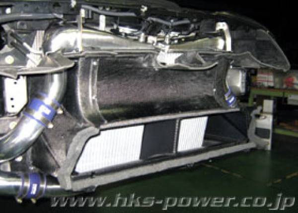 HKS - HKS 09 Nissan GTR R35 2 Core FMIC includes Carbon Air Duct and Full Piping Kits