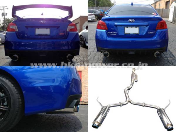 HKS - HKS Hi-Power Muffler WRX STI/WRX 2015 US