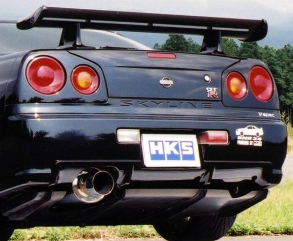 HKS - HKS SILENT Hi-POWER SKYLINE GT-R GF-BNR34