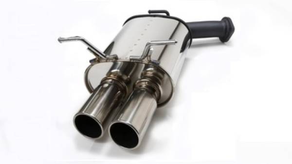 HKS - HKS 03 Infiniti G35 Hi-Power Axle Back Exhaust w/ Dual E1 Tips