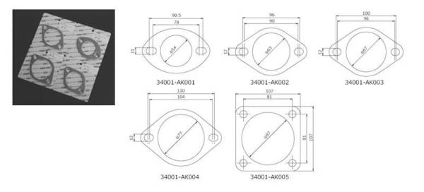 HKS - HKS Gasket 50mm Universal EX (2pcs)