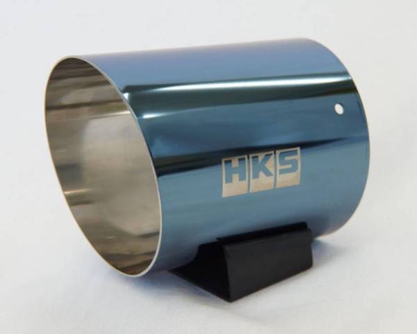 HKS - HKS Hi-Power SPEC-L Tail Tip Cover 94mm 118A-L Blue-SUS Tip