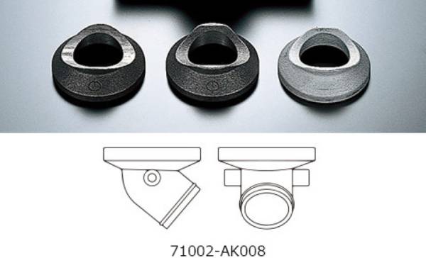 HKS - HKS 50mm Weld-on Steel BOV Flange